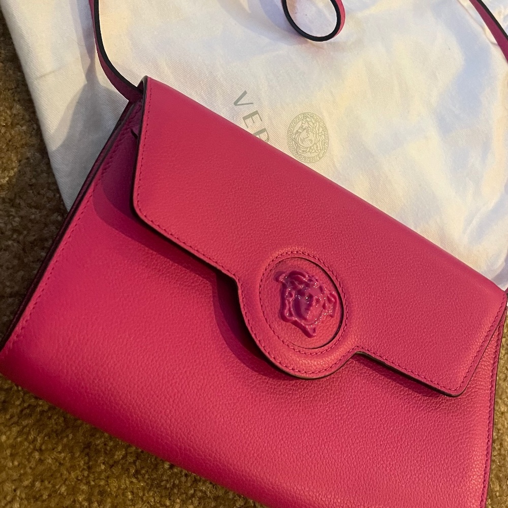 Versace Pink Hang Bag